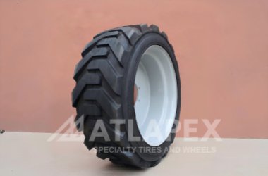Neumático ATLAPEX 355/55D625 relleno de espuma de poliuretano: La solución definitiva para ruedas de plataformas elevadoras.