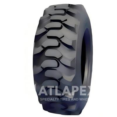 Neumático diagonal neumático ATLAPEX AT-SKS1D R-4: resistente al desgaste y antideslizante para trabajos pesados ​​con minicargadoras.