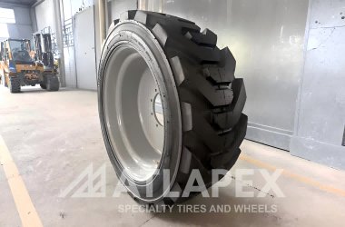 Neumático ATLAPEX 355/55D625 relleno de espuma de poliuretano: Solución premium para plataformas elevadoras de brazo.
