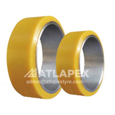 Polyurethane Press on tires 330*145 Press-on tire (1)