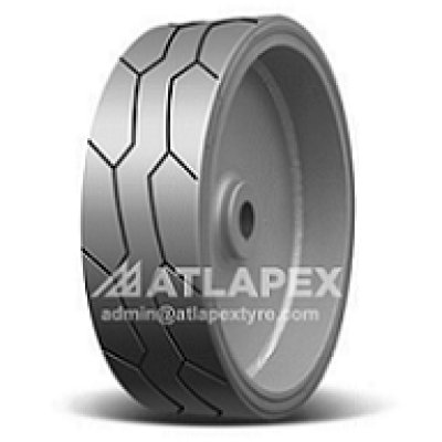 Scissor lift wheel with SC-LUG2