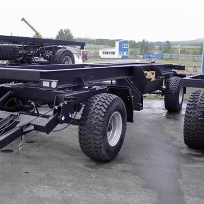 Tailer tire 16.5/70-18 working in the field 