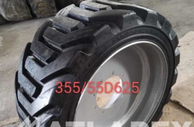 Foam Filled tires 355/55D625 Assembly for Genie S60