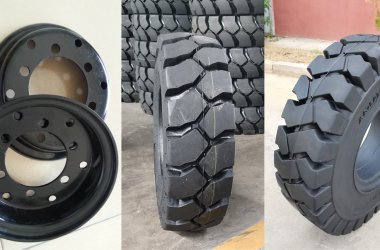 Full Range of Solid Forklift Tire, Pneumatic Forklift Tires, Forklift Wheel and Rim, One-Stop Service Station for Forklift Wheel