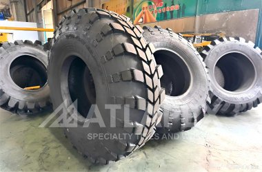 ATLAPEX Pneumatic Tire 340-457 (13.00−18): Superior Traction & Durability for BTR Series Land Vehicles