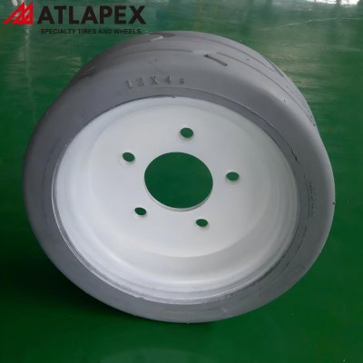 ATLAPEX AP-LUG2 Pattern Solid Tire: Reliable Performance for AVIATION GROUND EQUIPMENT TRAILERS (2)