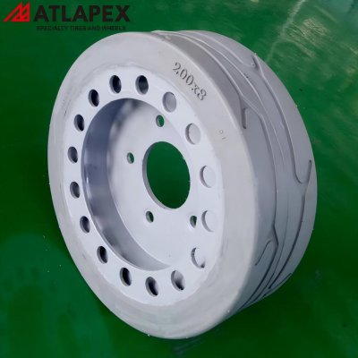 ATLAPEX AP-LUG2 Pattern Solid Tire: Reliable Performance for AVIATION GROUND EQUIPMENT TRAILERS (3)