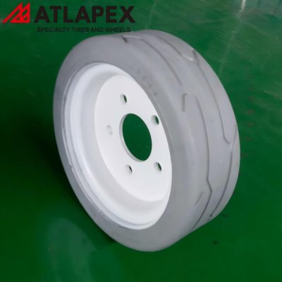 ATLAPEX AP-LUG2 Pattern Solid Tire: Reliable Performance for AVIATION GROUND EQUIPMENT TRAILERS (4)