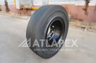 ATLAPEX Solid Tire 10.00-20: Specialized for Port Trailer Use, Delivering Unmatched Reliability