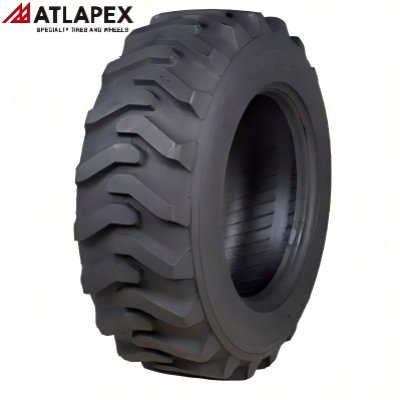 ATLAPEX AT-SKS1E R-4 Pneumatic Bias Tire: Superior Durability & Traction for Skid Steer Loaders (1)
