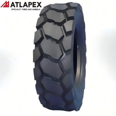 ATLAPEX AT-SKS7 L-4: Redefine Skid Steer Loader Performance with Premium Pneumatic Bias Tire (1)