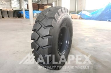 ATLAPEX 28X9-15 IND-4 AT-4K1 Bias OTR Tire: Premium Forklift Tire for Industrial Heavy-Duty Use