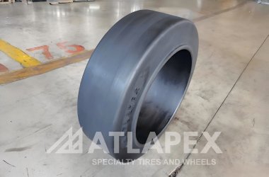 ATLAPEX 18X6X12 1/8 PNSM Solid Press on Tire: Premium Industrial Mobility Solution
