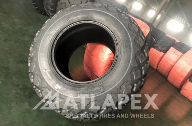 ATLAPEX OTR Tire 23.1-26, C-1 AT-COM Pattern: Built for Road Compactors and Rollers
