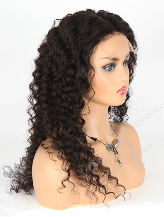 In Stock Indian Remy Hair 20" Deep Body Wave Natural Color 5×5 HD Lace Closure Wig CW-01001-290