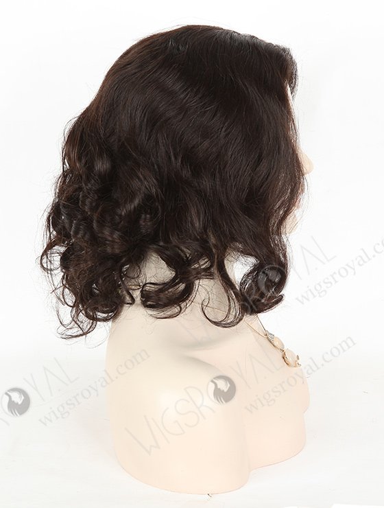 In Stock Malaysian Virgin Hair 14" Big Curl Natural Color Silk Top Glueless Wig GL-03041-251