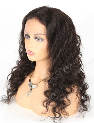 Long Deep Wave Frontal Wig With Natural Hairline SLF-01279