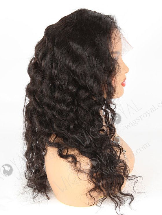 In Stock Indian Remy Hair 20" Deep Body Wave Natural Color Lace Front Wig SLF-01279-571