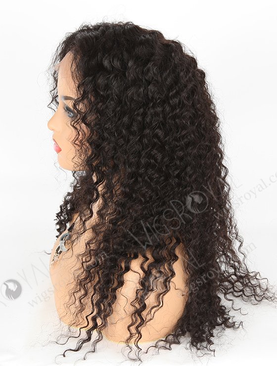 In Stock Indian Remy Hair 20" Deep Wave Natural Color Lace Front Wig SLF-01283-491