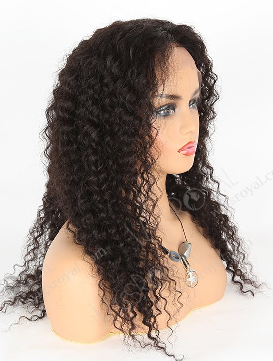 In Stock Indian Remy Hair 20" Deep Wave Natural Color Lace Front Wig SLF-01283-493
