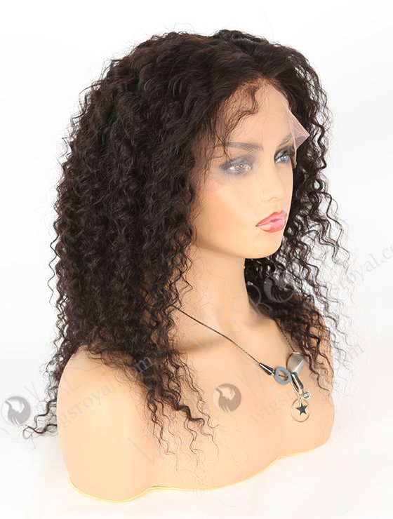 In Stock Indian Remy Hair 18" Deep Wave Natural Color Lace Front Wig SLF-01282-503
