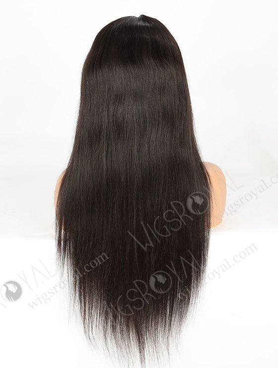 In Stock Indian Remy Hair 22" Straight Natural Color Lace Front Wig SLF-01272-941