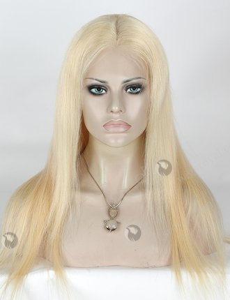 Medium Length Blonde Frontal Wig SLF-01263