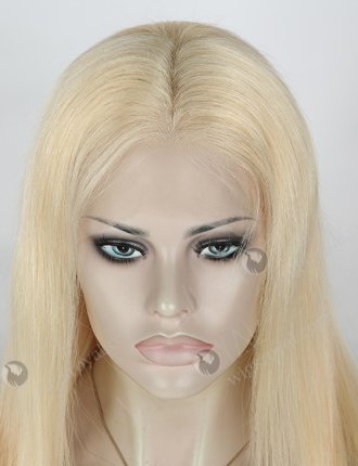 Medium Length Blonde Frontal Wig SLF-01263