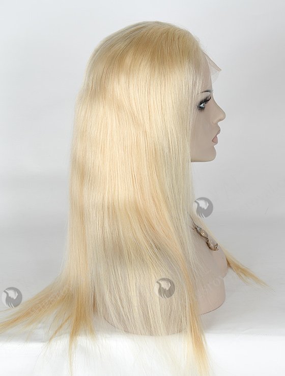 In Stock Indian Remy Hair 18" Straight Color 613# Lace Front Wig SLF-01263-1029
