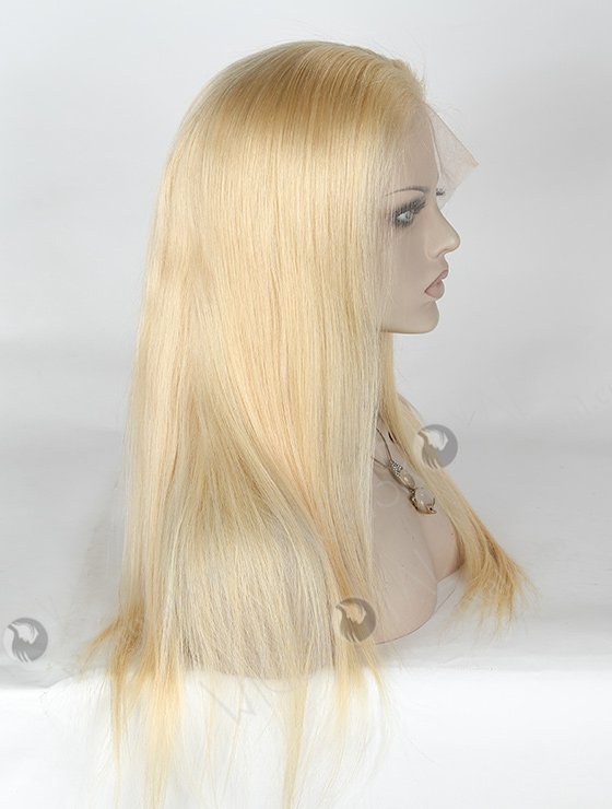 In Stock Indian Remy Hair 20" Straight Color 613# Lace Front Wig SLF-01264-1019