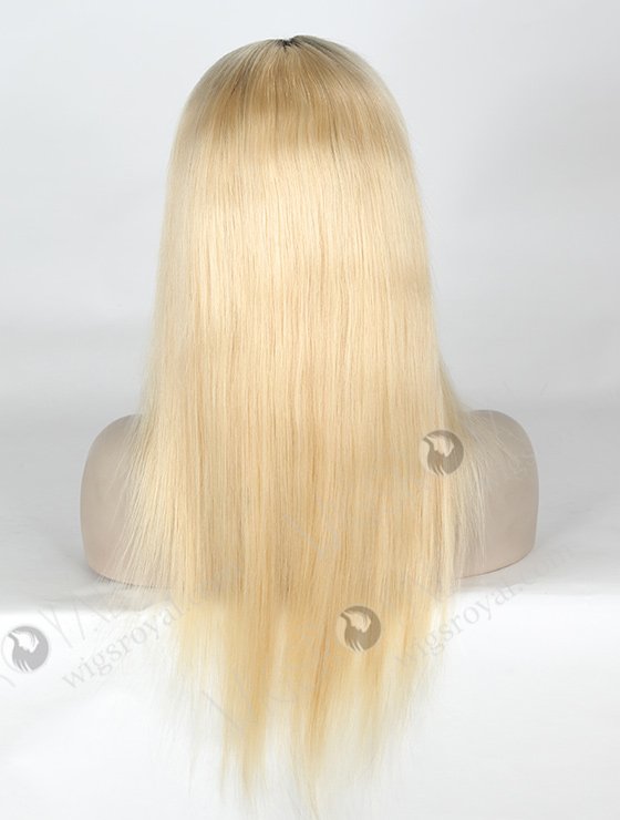 In Stock Indian Remy Hair 18" Straight T-Natural/613# Lace Front Wig SLF-01267-984
