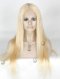 In Stock Indian Remy Hair 24" Straight Color 613# Lace Front Wig SLF-01266