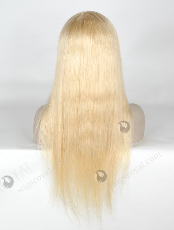 In Stock Indian Remy Hair 22" Straight Color 613# Lace Front Wig SLF-01265-1010
