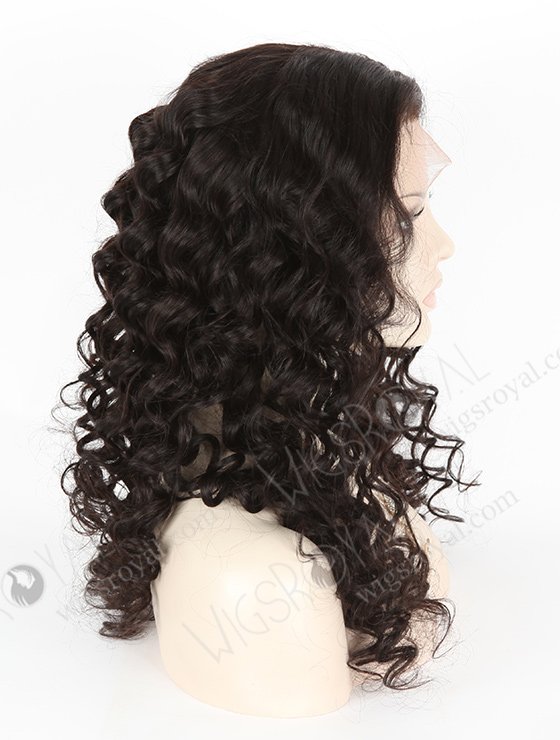 In Stock Indian Remy Hair 24" Rosy Curl Natural Color Lace Front Wig SLF-01250-1062