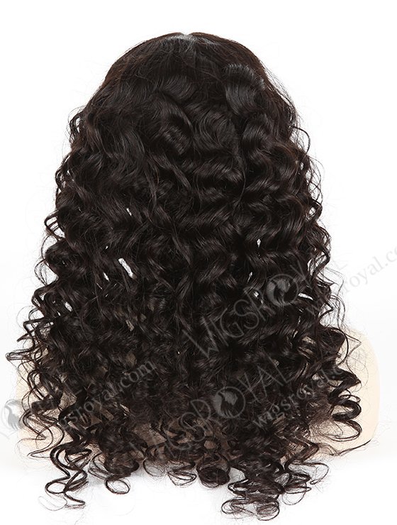 In Stock Indian Remy Hair 24" Rosy Curl Natural Color Lace Front Wig SLF-01250-1067