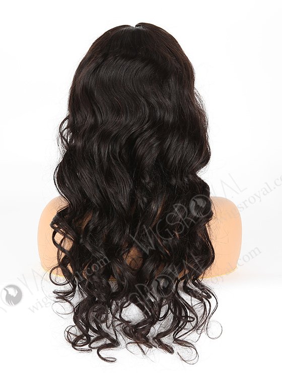 In Stock Indian Remy Hair 22" Ocean Wave Natural Color Lace Front Wig SLF-01249-1075
