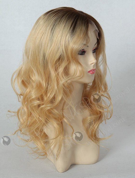 Dark Roots Blonde Curly Wig WR-LW-022-1251