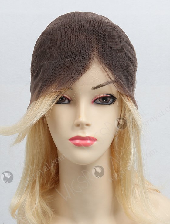 Dark Roots Blonde Layered Lace Wig WR-LW-015-1162