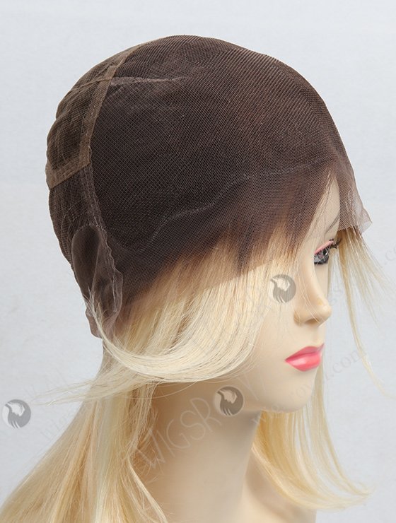 Dark Roots Blonde Layered Lace Wig WR-LW-015-1164
