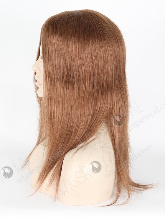 In Stock Malaysian Virgin Hair 14" Straight 9# Color Silk Top Glueless Wig GL-03029-1351