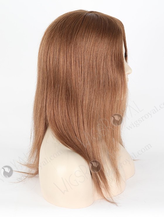 In Stock Malaysian Virgin Hair 14" Straight 9# Color Silk Top Glueless Wig GL-03029-1348