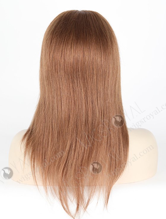 In Stock Malaysian Virgin Hair 14" Straight 9# Color Silk Top Glueless Wig GL-03029-1352