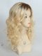 Dark Roots Human Hair Blonde Wigs WR-LW-038