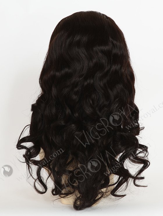 In Stock Brazilian Virgin Hair 18" Loose Big Curl 2# Color Full Lace Glueless Wig GL-04014-1817