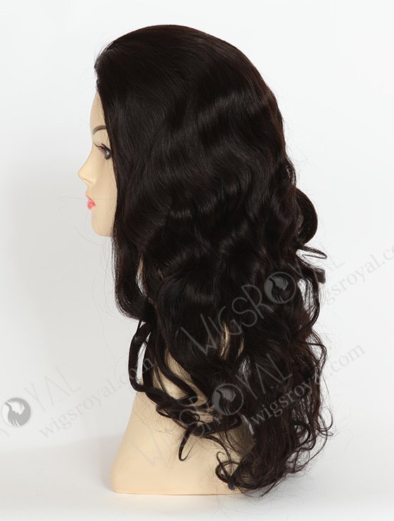 In Stock Brazilian Virgin Hair 18" Loose Big Curl 2# Color Full Lace Glueless Wig GL-04014-1816