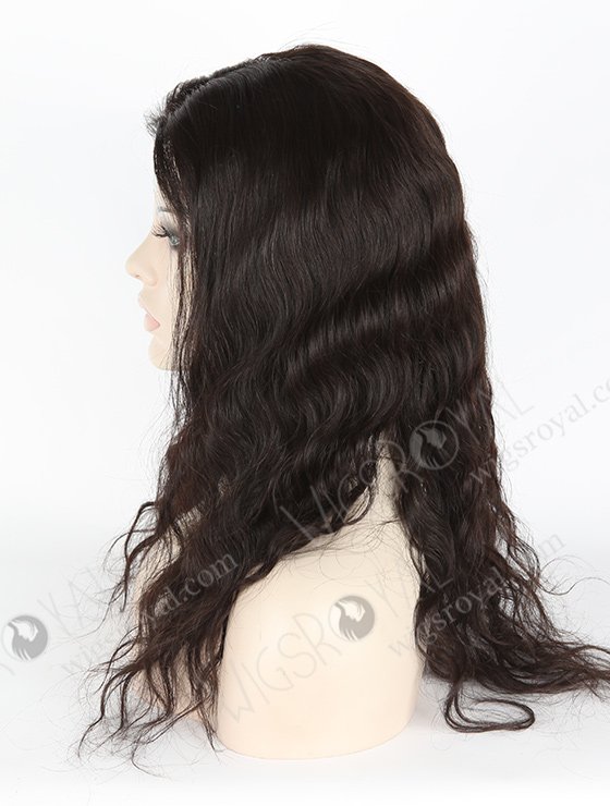 In Stock Brazilian Virgin Hair 18" Natural Wave Natural Color Full Lace Glueless Wig GL-04010-1760