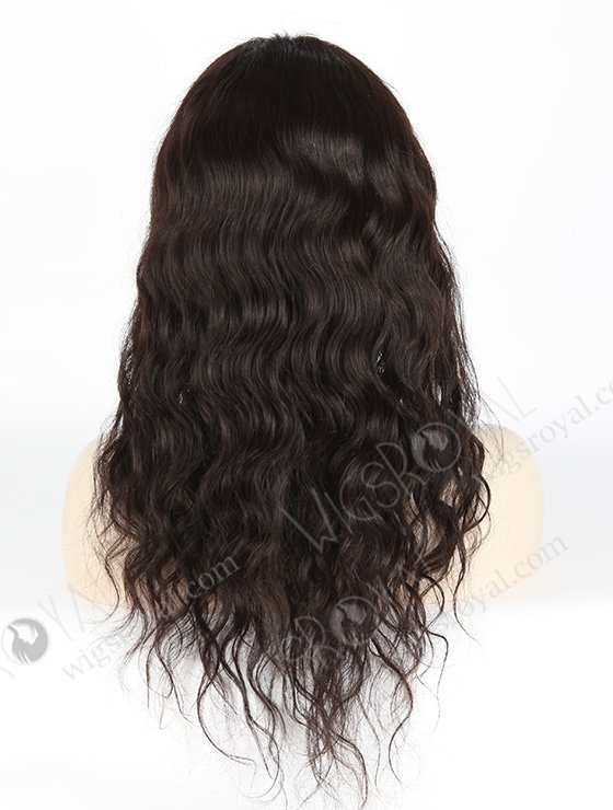 In Stock Brazilian Virgin Hair 18" Natural Wave Natural Color Full Lace Glueless Wig GL-04010-1764