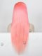 Light Pink Human Hair Wigs 22 Inch Long Virgin Hair Full Lace Wigs WR-LW-044