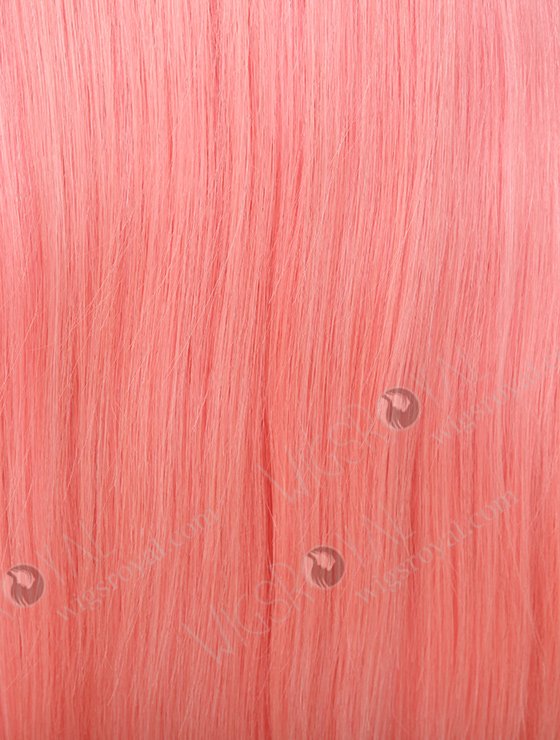 New Arrival Pink Color Silky Straight 22'' Peruvian Virgin Hair Wigs WR-LW-044-1649