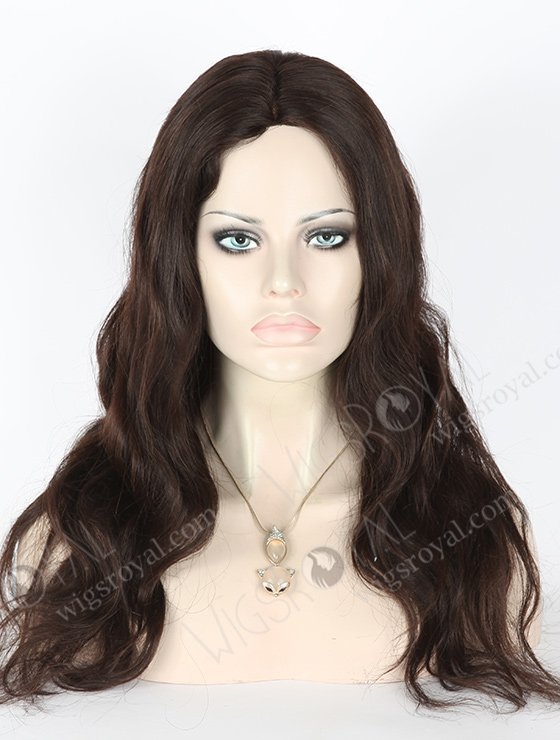 In Stock Brazilian Virgin Hair 18" Loose Big Curl Natural Color Full Lace Glueless Wig GL-04013-1808